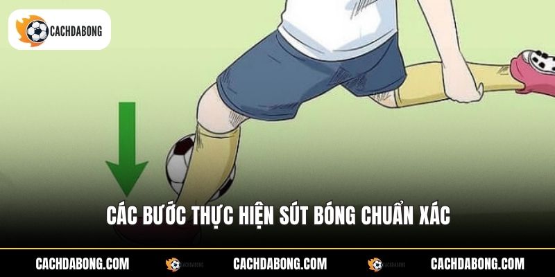 Cách Sút Knuckleball - Kỹ Thuật Sút Bóng Xoáy Hiệu Quả 3 Các bước thực hiện sút bóng chuẩn xác