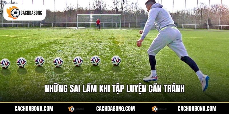 Những sai lầm khi tập luyện cần tránh
