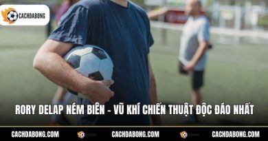 rory delap nem bien vu khi chien thuat doc dao nhat