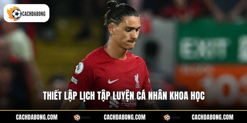Thiết lập lịch tập luyện cá nhân khoa học