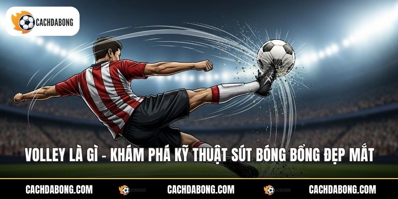 Volley Là Gì - Khám Phá Kỹ Thuật Sút Bóng Bổng Đẹp Mắt
